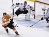 Hawks rally comes up short as Flyers tie series
