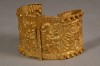 Gold Alloy Bracelet 14th Century in Genghis Khan Exhibit