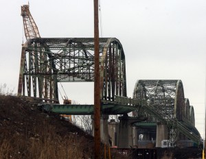 Nine Span Bridge disappearing piece by piece
