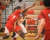 T.F. North point guard D.J. Deere