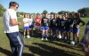 Highland's Gordon Walker and his soccer seniors