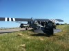 Plane shuts down lane of Ind. 49
