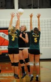 Beecher overpowers Grant Park in girls volleyball