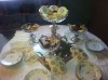 Cookies with Caring Place Logo Decorations Highlighted on Tea Event Menu