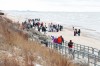 A chilly New Year's tradition: Real Life church members, friends take plunge into frigid waters
