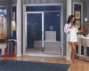 Custom Opening Shower Doors!