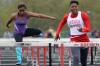 T.F. North runner Naquasha Fleming tries to catch