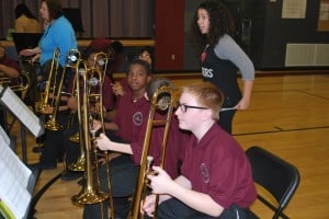 District 158 beginning band performs for friends, family