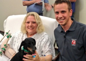 Former region residents cross paths in Oklahoma dog rescue