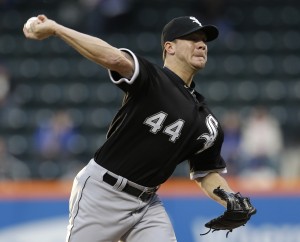 Peavy returns, pitches White Sox past Mets 6-3