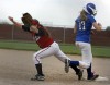 SBH_CHE, Crown Point Bulldogs play the Lake Central Indians, softball regionals