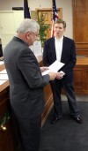 Taking their oaths