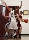 Indiana University Northwest's Cody Artuso looks to pass