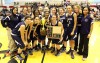 The Bishop Noll girls basketball team