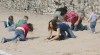 Competitors in quest for Allegiant air fare prizes find contest's a day at Gary beach