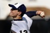 Bishop Noll's starting pitcher Chad Mateja