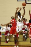 Chesterton's Tevin Dilosa, Morton's Travon Atkins