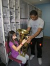 High school band helps fifth graders make big decision
