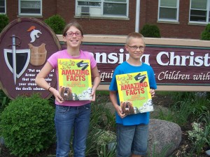 Lansing Christian School fifth-graders receive Citizenship Award