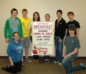 Band Boosters breakfast 