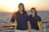 Educators-turned-Ocean Researchers Tiffany Risch and DeDee Ludwig