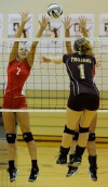 Crown Point's Meagan Fajman, Chesterton's Jennifer Williams