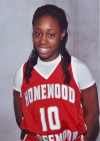 H-F basketball player Danielle Woolfolk