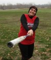 Calumet's Alvarado is swinging a very big bat