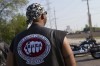 Bikers ride against child abuse