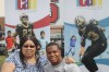 Pierre Thomas, mom, camp photo