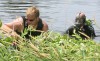 Divers seek slaying evidence