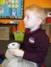 Preschoolers learn about farm life without leaving the classroom