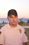 Indiana Conservation officer Bryce Klimek 