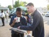 Fans paying respects to King of Pop at boyhood home