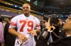 Hoosier, Illini players bond on Giants O-line