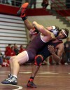 Portage's Exvonte Jones won his match