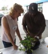 Dealership hosts gardening event and makes donations