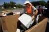 Old electronics collected for recycling