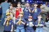 Pinewood derby day at the Chicago Auto Show