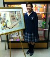 Students work hard in preparation for Art from the Heart event