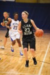 Illiana Christian's Erinn Behn moves