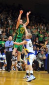 Morgan Twp's Brandon Grubl shot attempt
