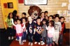 Staley scores with St. Florian students