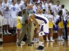Merrillville senior Isaiah Wilson shows his disappointment 