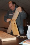 Handmade benches honor ecological pioneer