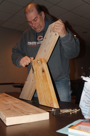Handmade benches honor ecological pioneer