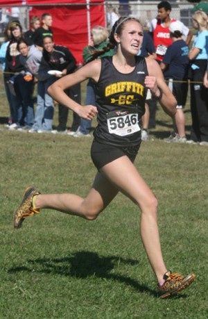 Griffith's Austin ready to run through New Prairie