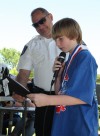 Students from Cedar Lake school celebrate finishing anti-drug program