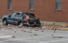 Storm rips bricks off facade of E.C. high-rise apartment complex