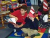 Reading Dr. Seuss to buddies